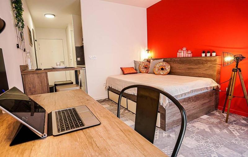 Studio - 17 m² - 1 pièce