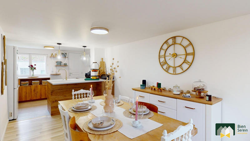 Maison traditionnelle - 66 m² - 3 pièces