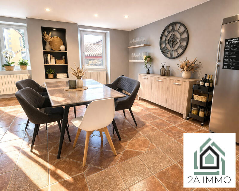 Maison - 106 m² - 6 pièces