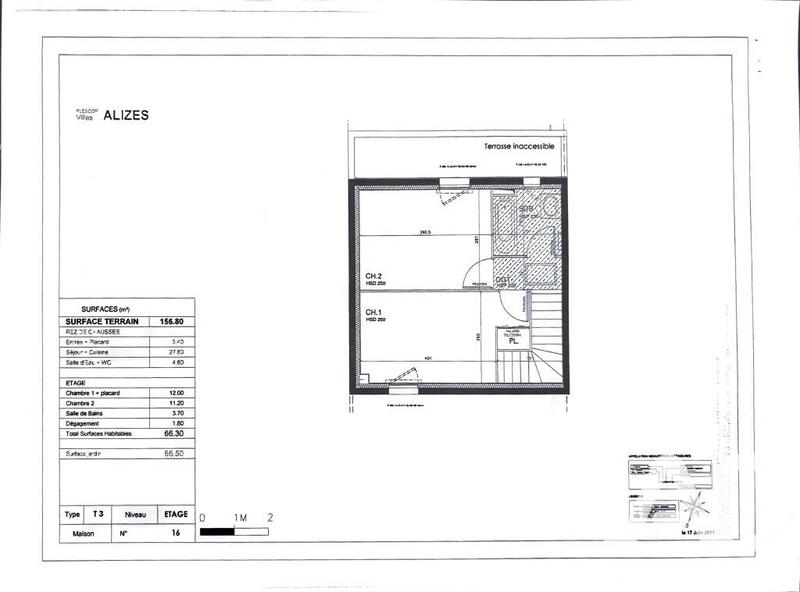Maison - 67 m² - 3 pièces