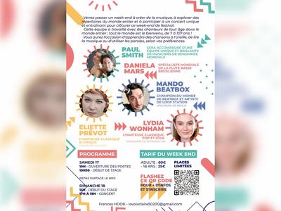 Stage et concert avec Paul Smith &amp; Co