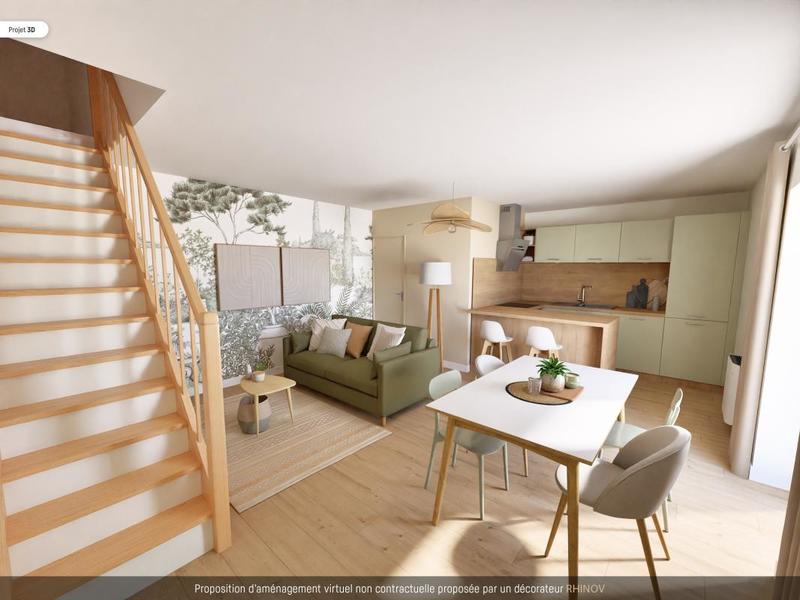 Duplex - 54 m² - 3 pièces