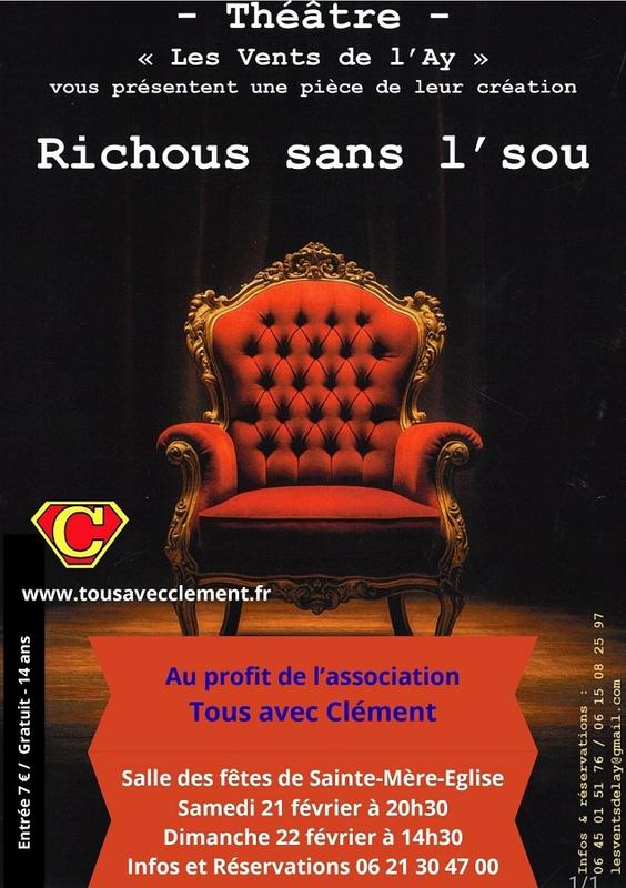 Pièce de théâtre "Richous sans l'sou"