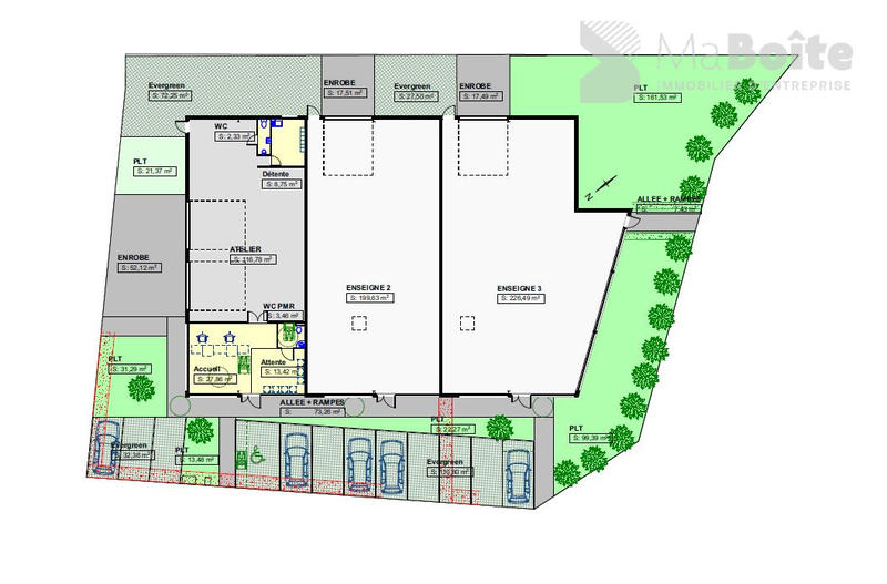 Local d'activités - 425 m²