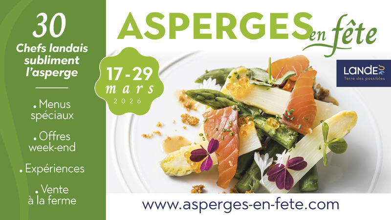 Menu : Asperges en Fête