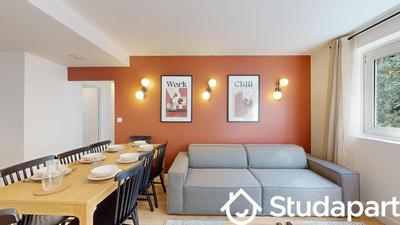 Chambre - 9 m² - 1 pièce