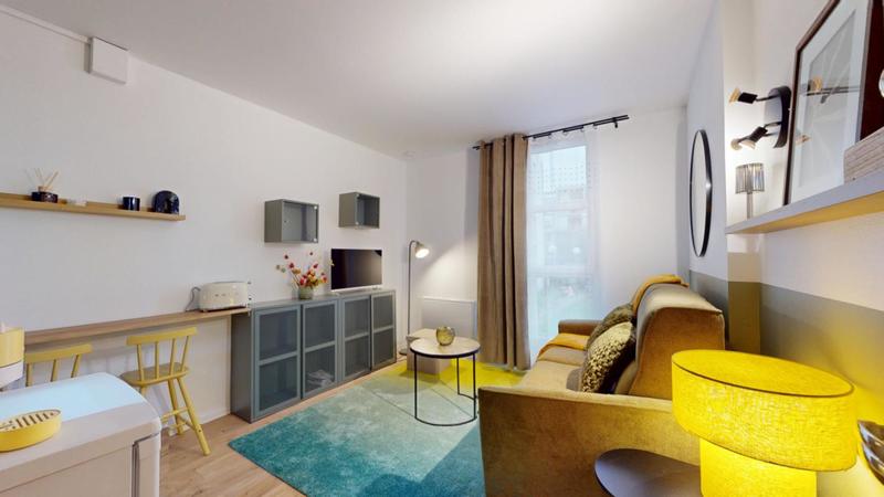 Studio - 19 m² - 2 pièces