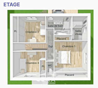 Maison - 125 m² - 4 pièces