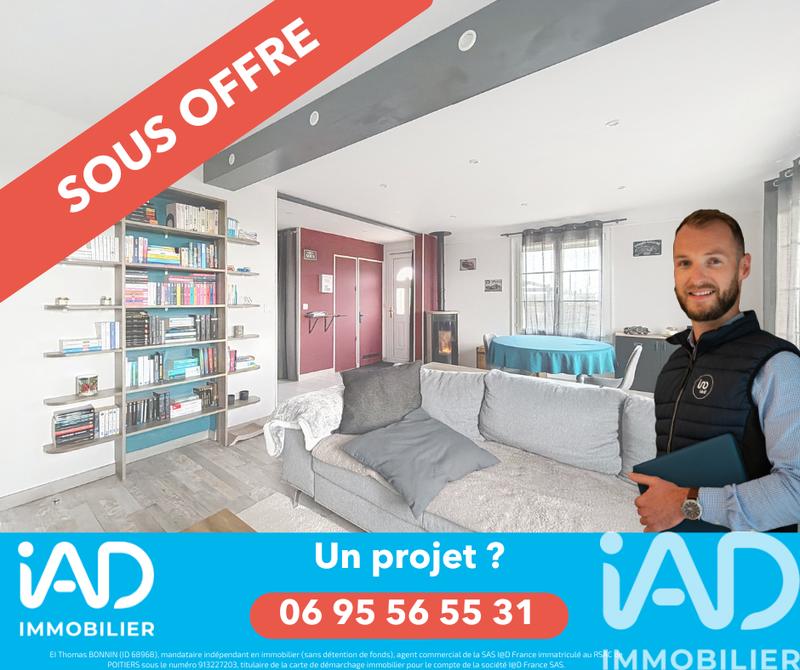 Maison - 76 m² - 3 pièces