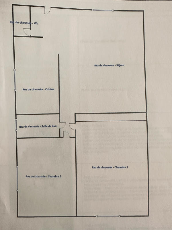 Maison - 52 m² - 3 pièces