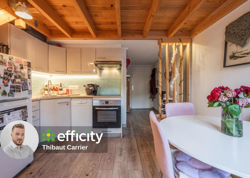 Appartement - 16 m² - 2 pièces