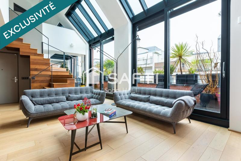 Appartement - 214 m² - 7 pièces