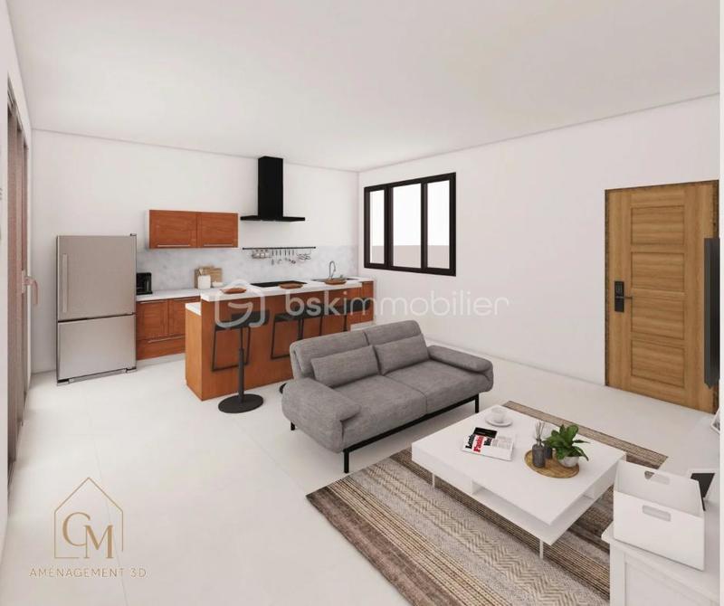 Maison ancienne - 50 m² - 3 pièces