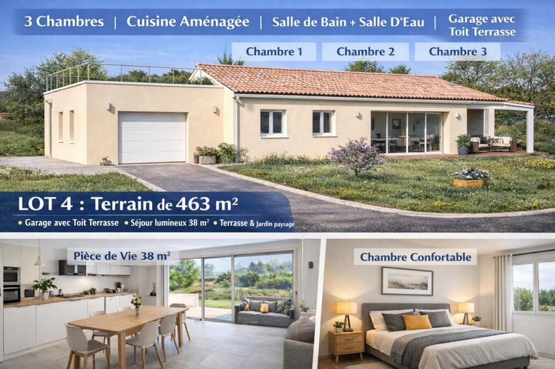 Terrain - 463 m²