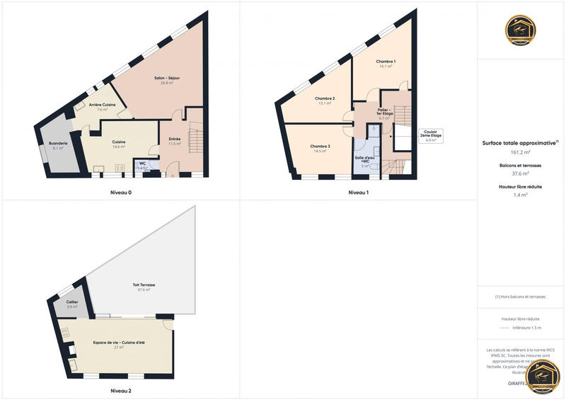 Maison traditionnelle - 160 m² - 6 pièces
