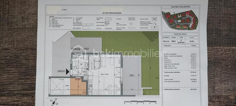 Maison - 81 m² - 4 pièces