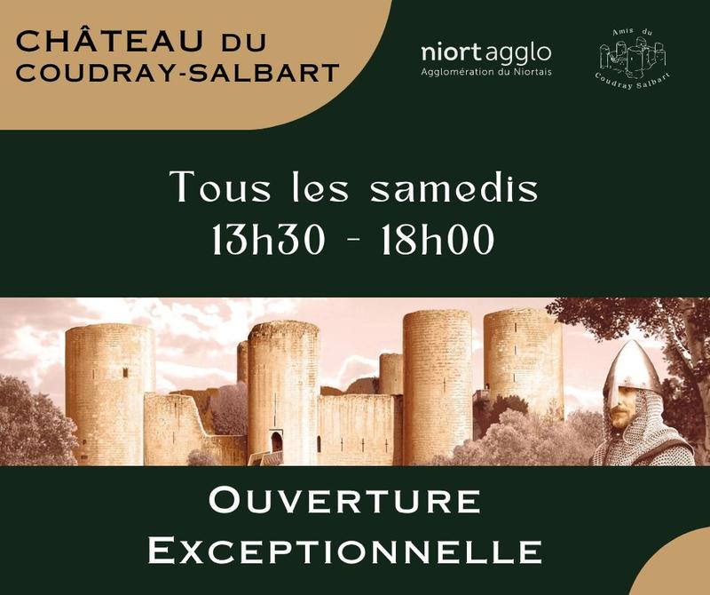 Les samedis au Château du Coudray-Salbart