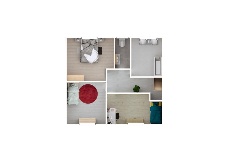 Maison - 97 m² - 4 pièces