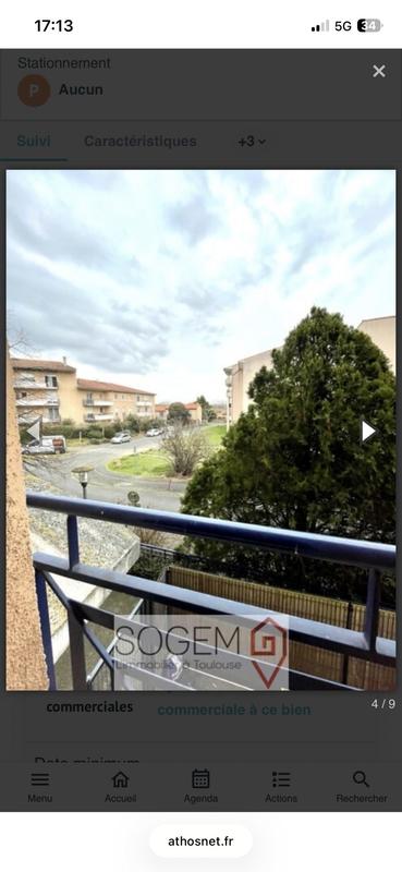 Appartement - 16 m² - 1 pièce