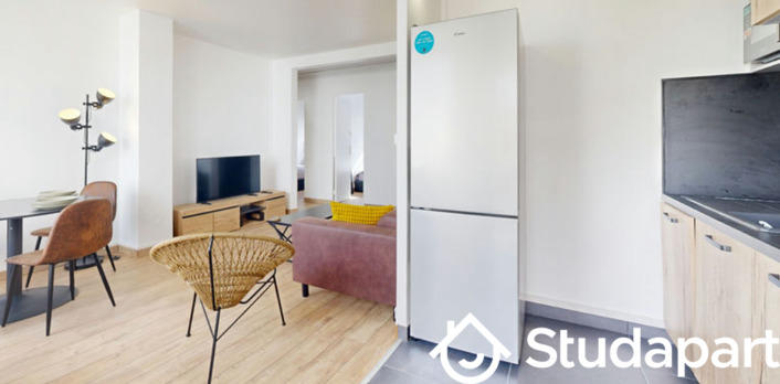 Chambre - 9 m² - 1 pièce