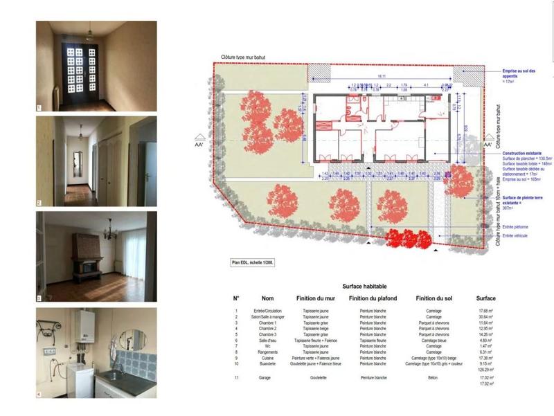 Maison - 124 m² - 5 pièces