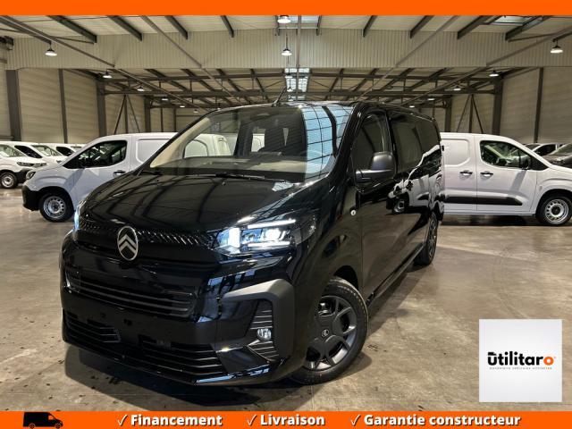 Citroën Jumpy Cabine Approfondie Xl Long 2.2 BLUEHDi 180 Ch Automatique - 5 Sieges Pack Look Feux Led 3 Cameras Expert Noir