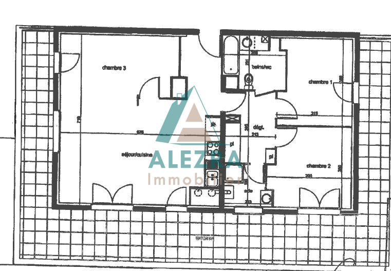 Appartement - 84 m² - 4 pièces