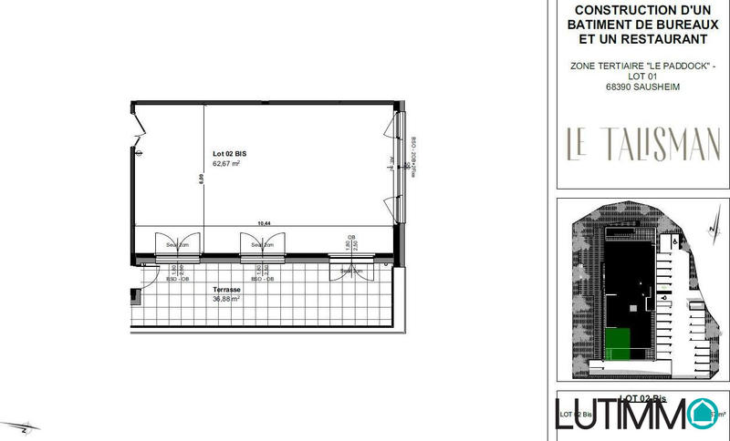 Local d'activités - 63 m²