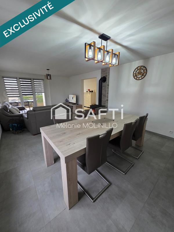 Maison - 128 m² - 6 pièces