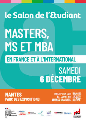 Le Salon masters, Ms et Mba en France et à l’international à Nantes