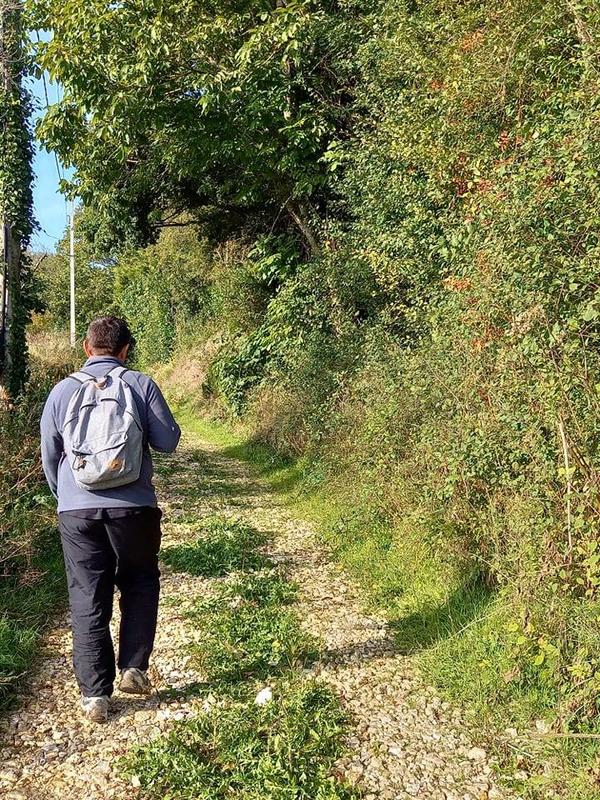 Randonnée pédestre à Villechauve