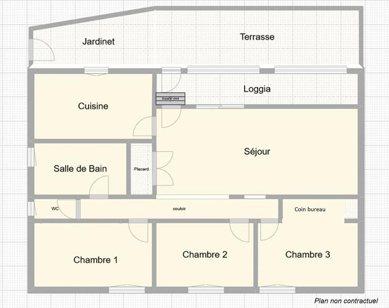 Appartement - 97 m² - 4 pièces