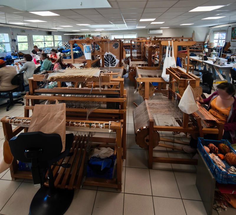 Portes ouvertes ateliers d'artisanat d'art Esat l'Œuvre d'Emmanuelle