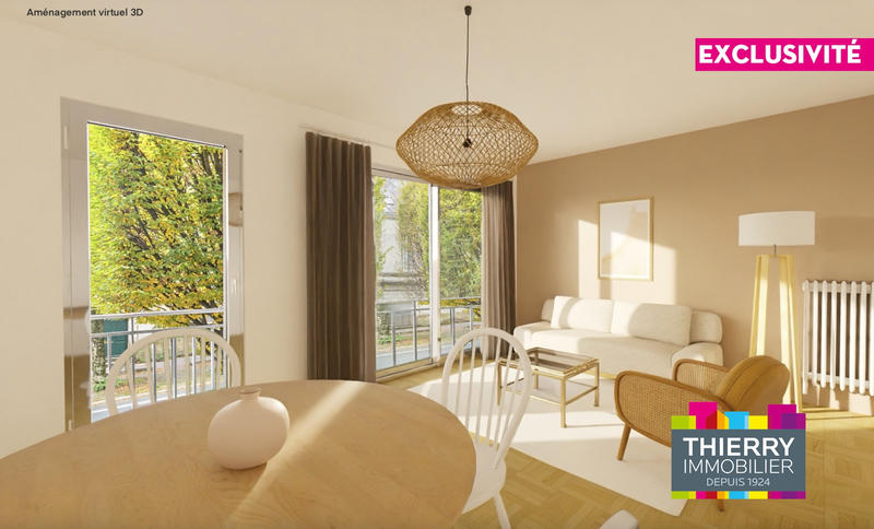 Appartement - 69 m² - 3 pièces