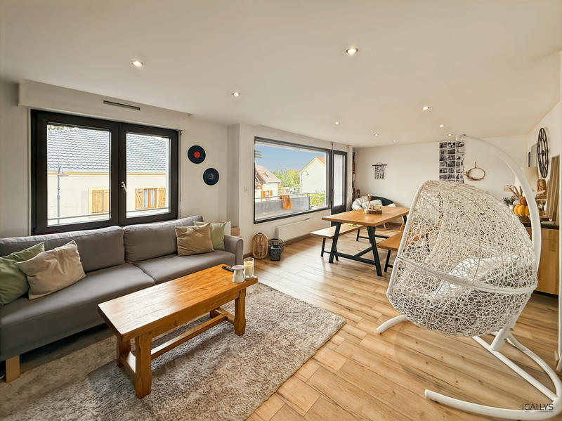 Appartement - 58 m² - 3 pièces