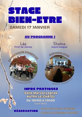 Stage bien-être - danse et sophrologie