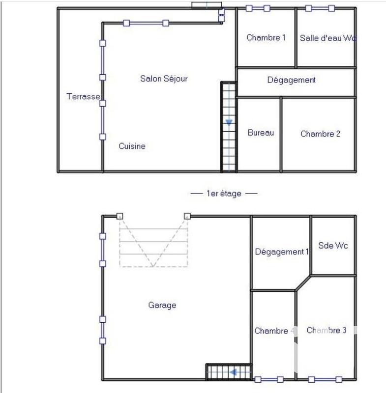 Maison - 170 m² - 6 pièces