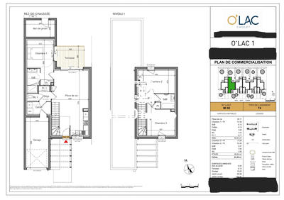 Maison - 84 m² - 4 pièces