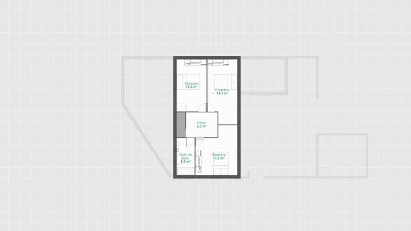 Maison - 116 m² - 4 pièces