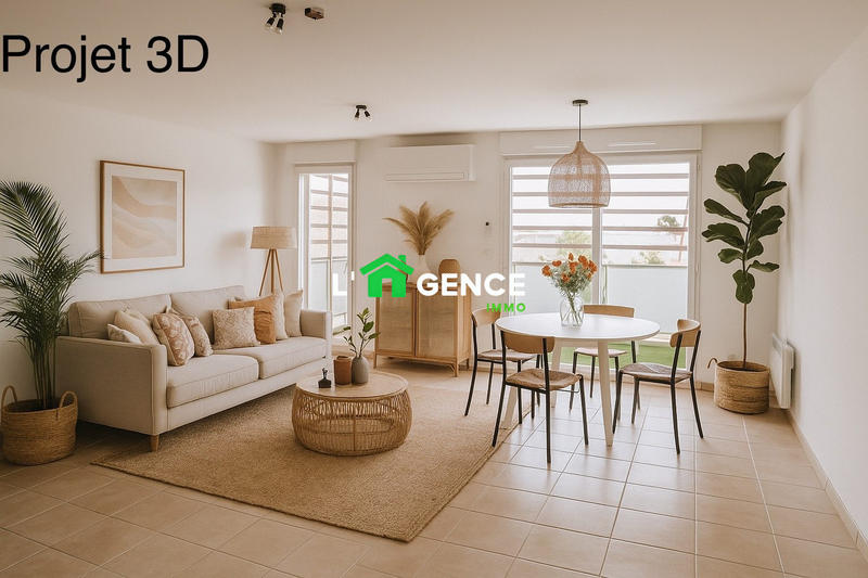 Appartement - 64 m² - 3 pièces