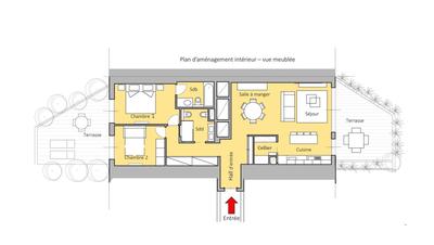 Appartement - 76 m² - 3 pièces