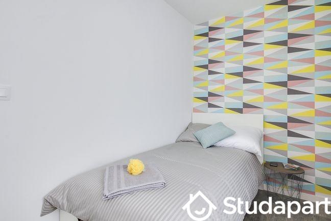 Chambre - 9 m² - 1 pièce