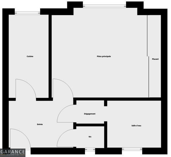 Appartement - 30 m² - 1 pièce