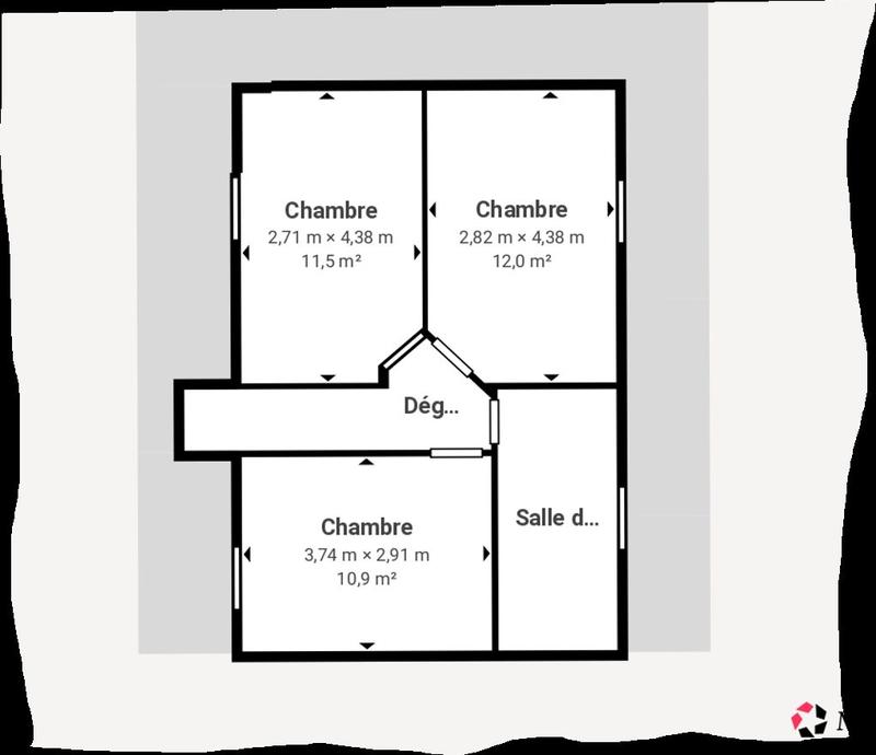 Maison - 108 m² - 6 pièces