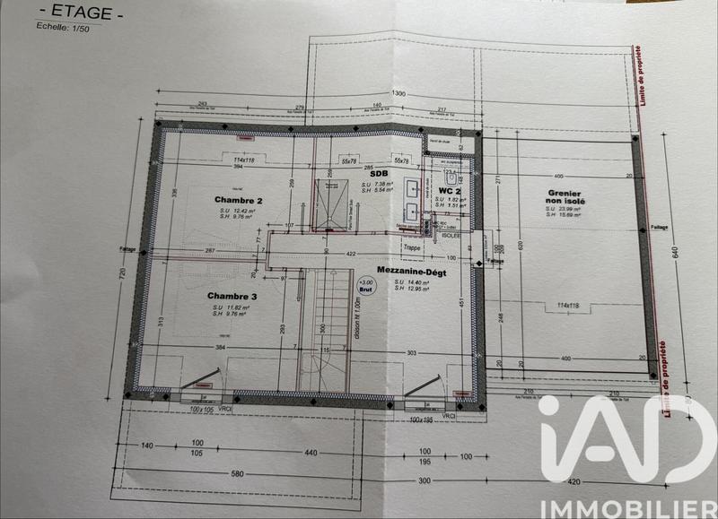 Maison - 110 m² - 5 pièces