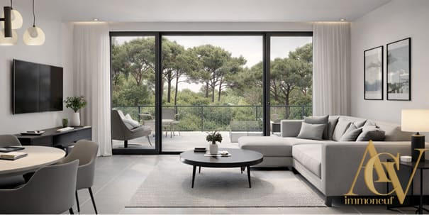 Appartement - 61 m² - 3 pièces