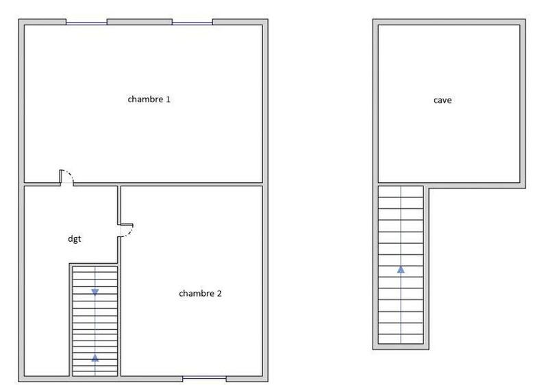 Maison - 90 m² - 4 pièces