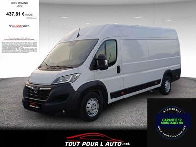 Opel Movano Fourgon Fgn 3.5t Maxi L4h2 165 Ch Pack Business