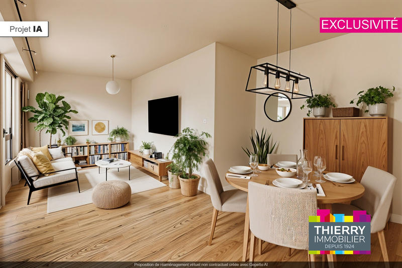 Appartement - 46 m² - 2 pièces