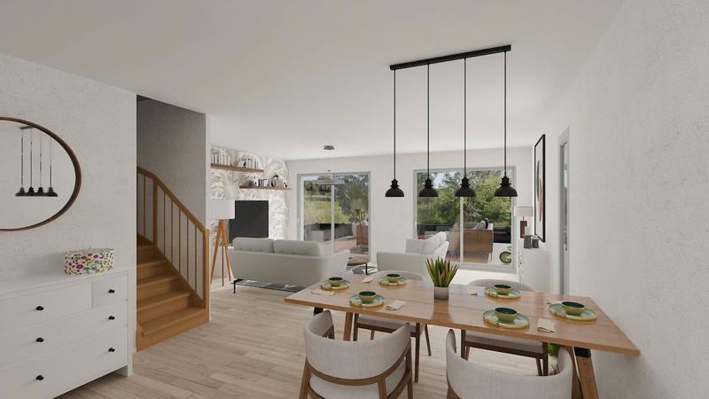 Maison - 98 m² - 4 pièces